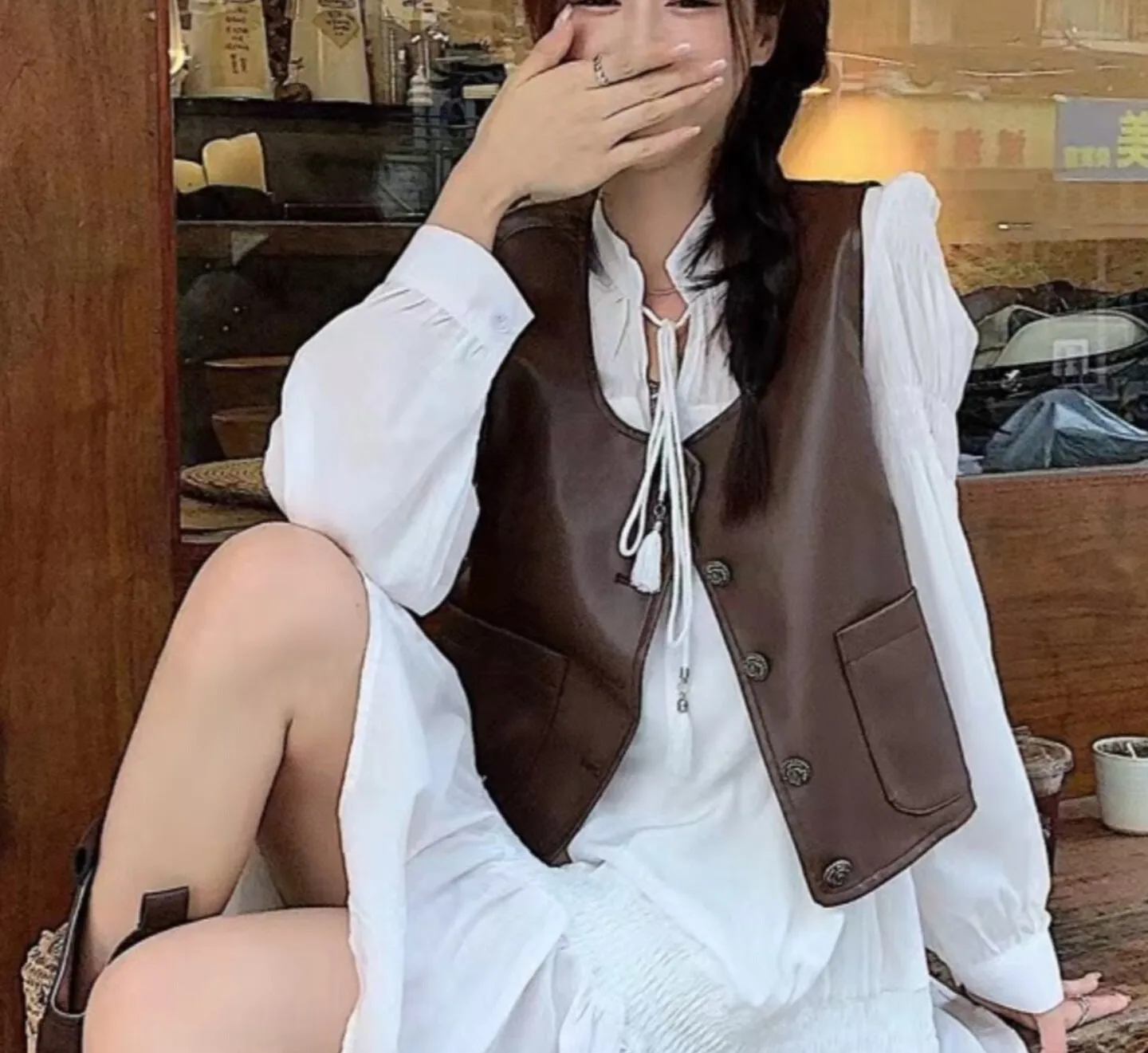 

Жилеты Жилеты Тонкие женские утки Зимние незамерзающие двусторонние подушечки на полной подкладке Флисовые съемные самонагревающиеся брызгозащищенные