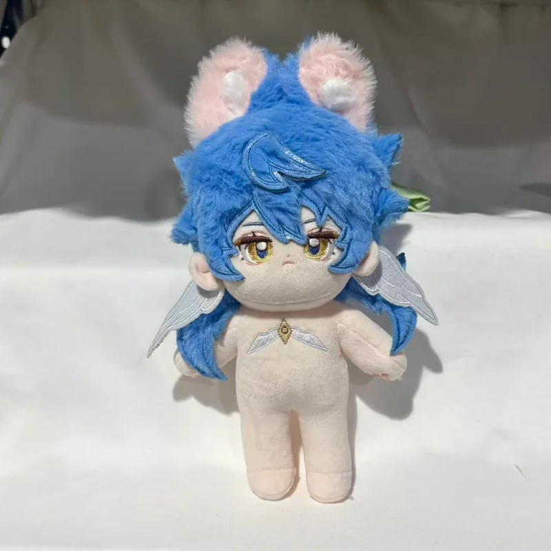 Stuffed 20cm Game Honkai: Star Rail Sunday Cute Handsome Ear Plush Body Dress Up Cotton Doll Toys for Kids Cosplay Mascot Gifts