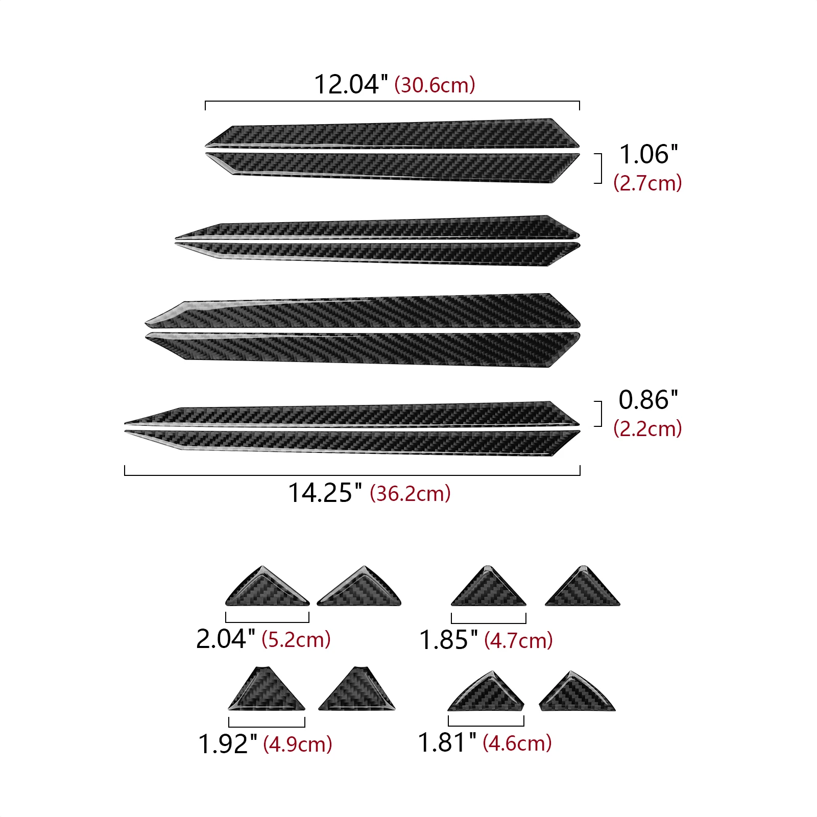 Car Inner Door Handle Bowl Cover Trim Decals for 11th Gen Honda Civic 2022 Accessories Carbon Fiber Stickers Trim Decor Black