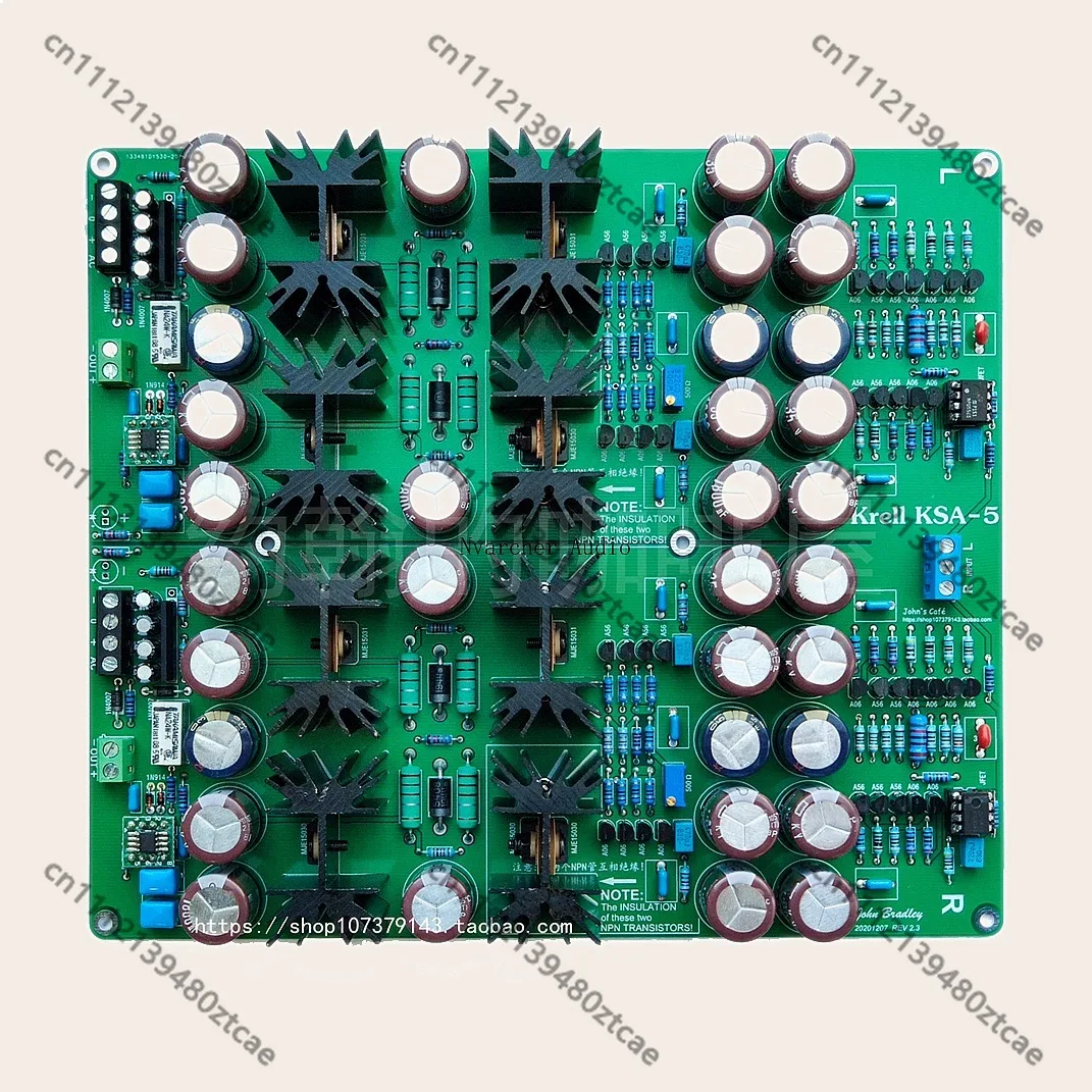 Nvarcher KSA-5 Class A Headphone Amplifier PCB Board DIY Kit HiFi Stereo Audio Amp
