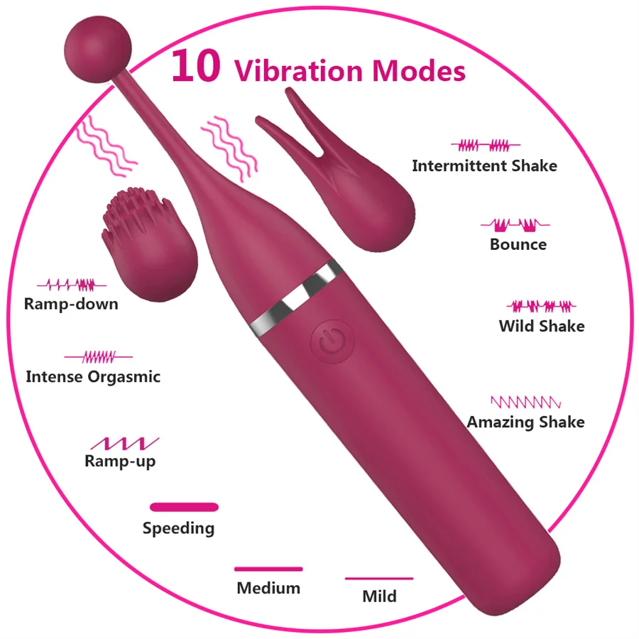 Mainan seks kuat tiga dalam satu G Spot Vibrator klitoris Vagina pijat realistis dari Oral Licking puting Stimulator mainan seks