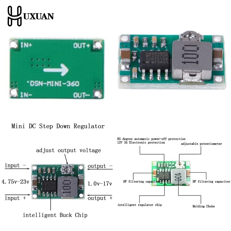 1Pcs 3A Mini Dc-Dc … - image