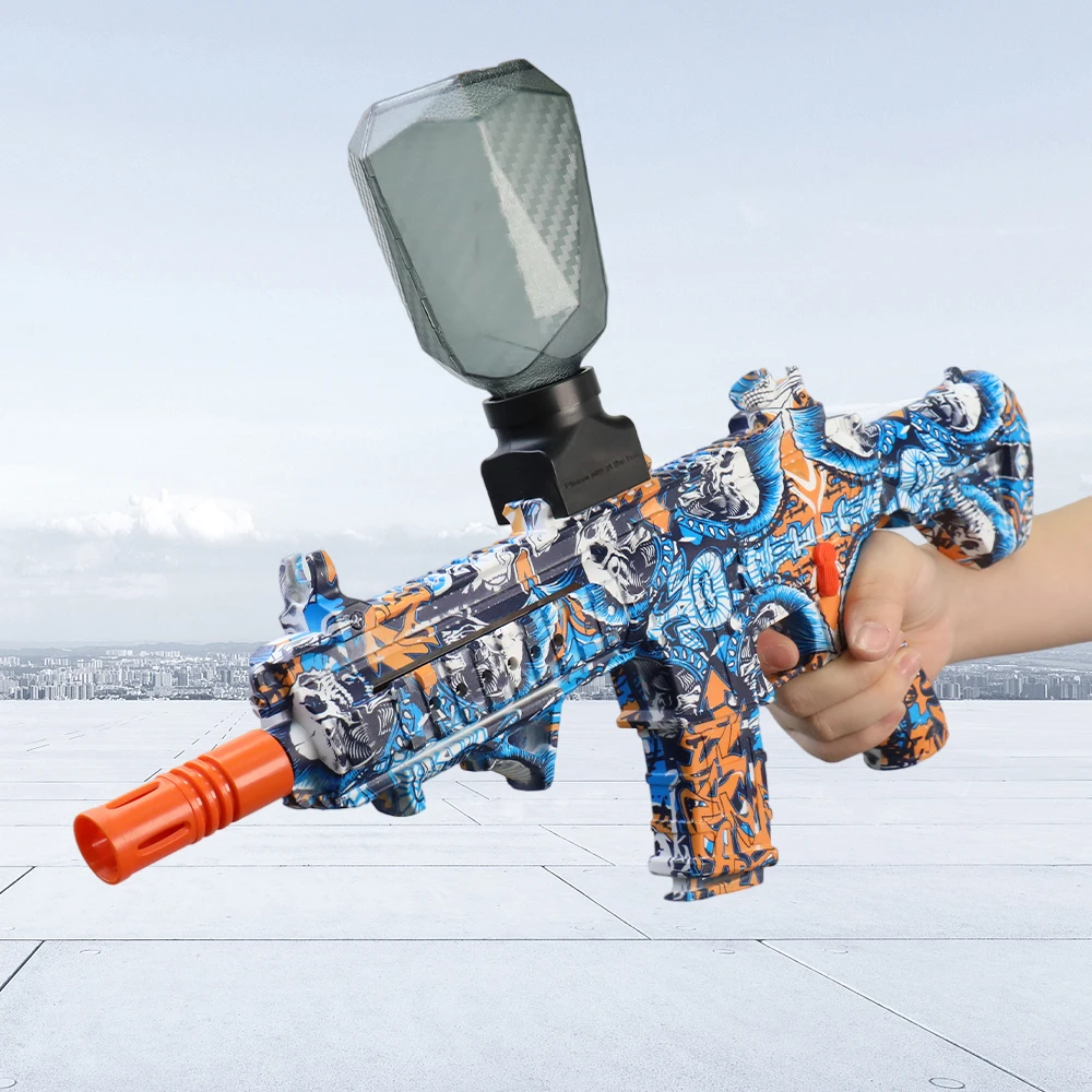 Wiederauf ladbarer elektrischer Blaster m416-automatische Outdoor-Spielzeug pistole für Team kämpfe-ideales Geschenk (keine Kugeln enthalten)