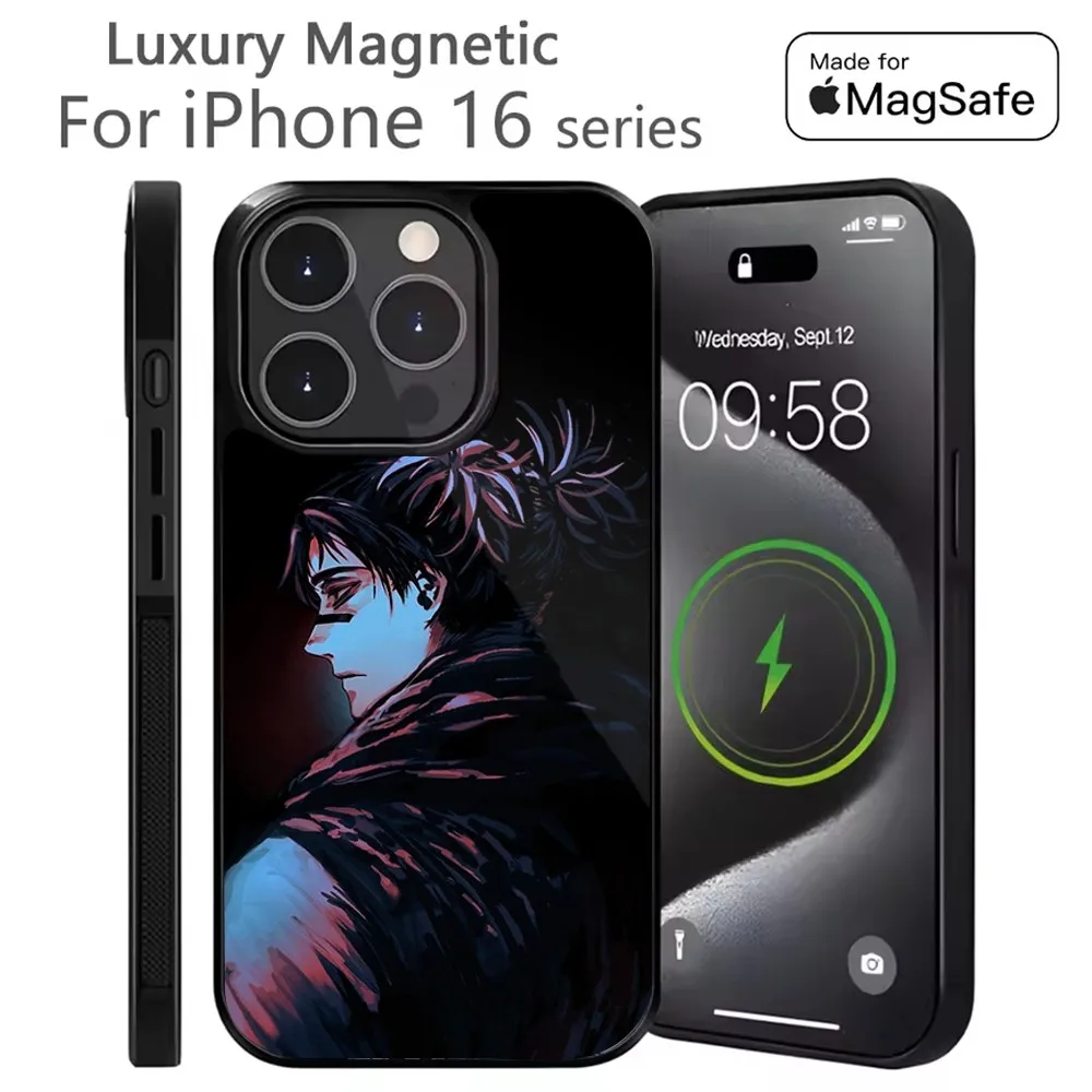 

Choso J-Jujutsu K-Kaisen Phone Case For iPhone 16,15,14,13,12,11,Plus,Pro,Max Mini Magsafe Magnetic Wireless Charging