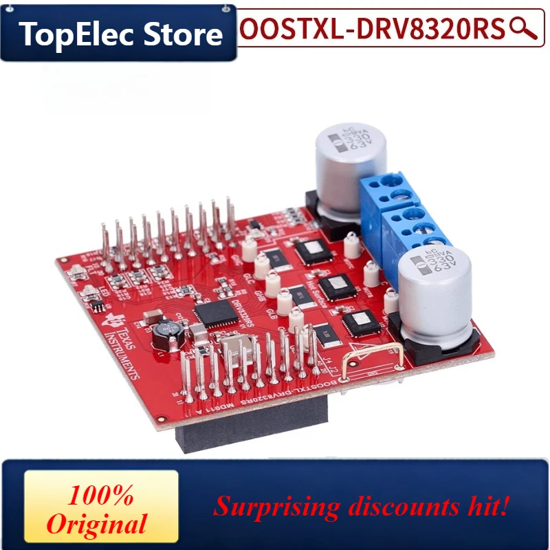 TopElec BOOSTXL-DRV8320RS SPI Three-Phase Smart Gate Driver Evaluation Board Industrial-Grade for BLDC/PMSM Drives