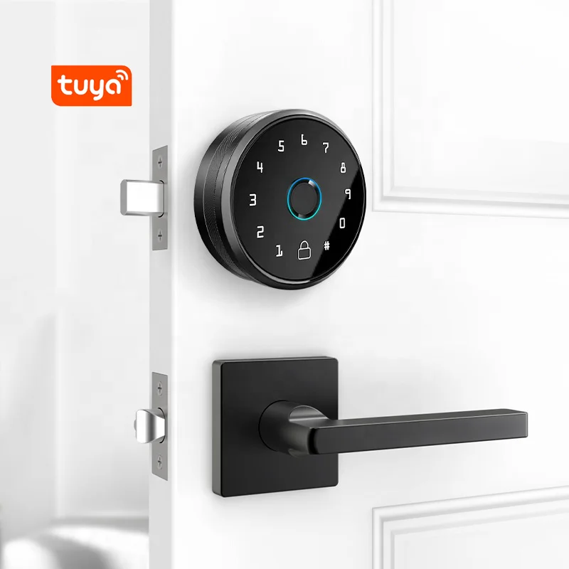 Goking wifi password keyless entry intelligent door lock new fingerprint deadbolt smart door lock with tuya