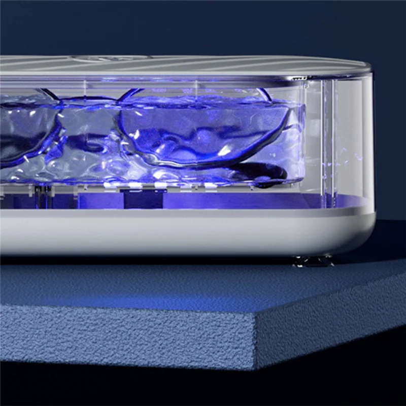 Ultrasonic Jewelry Cleaner, Portable Low Noise Ultrasonic Machine for All Jewelry, Eyeglass, Watches, Coins, Razors-LITE