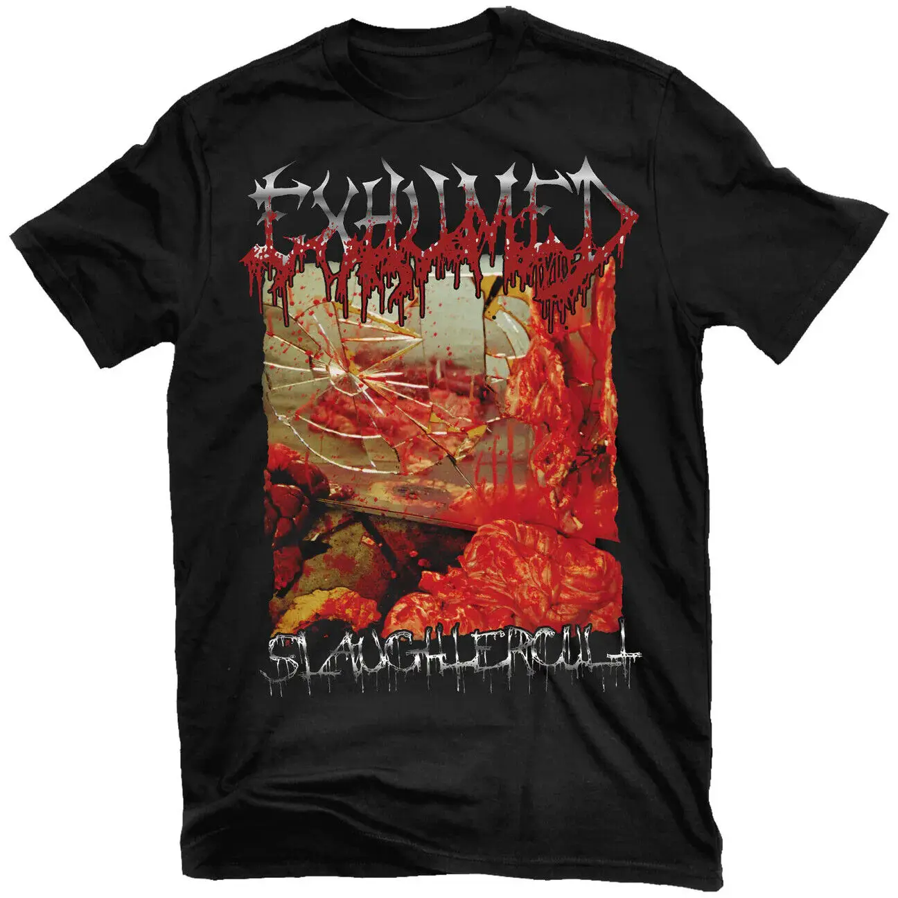 Exhumed Slaughtercult T-Shirt New! Relapse Records Ts4800