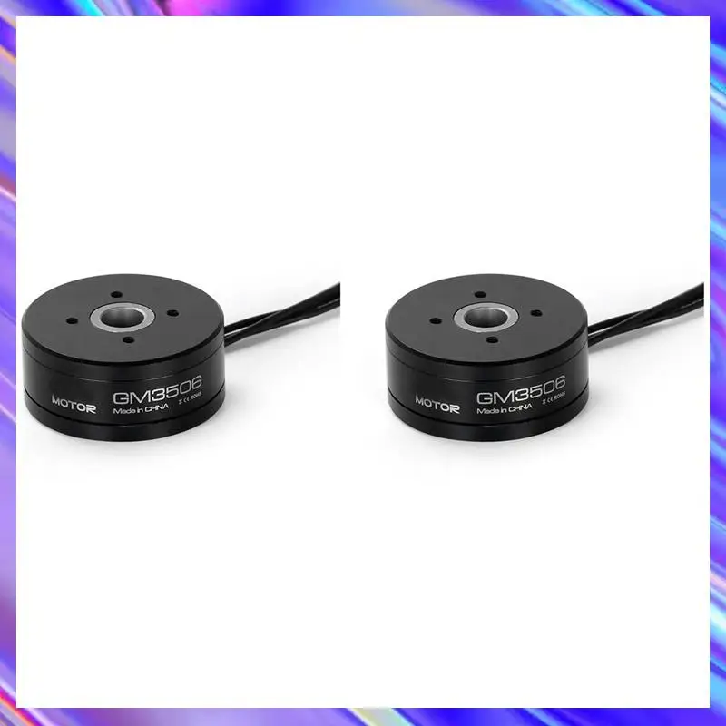 

M09K 2X GM3506 Brushless Gimbal Motor 12N14P Hollow Shaft Brushless Gimbal Motor For SLR Cameras Stabilization