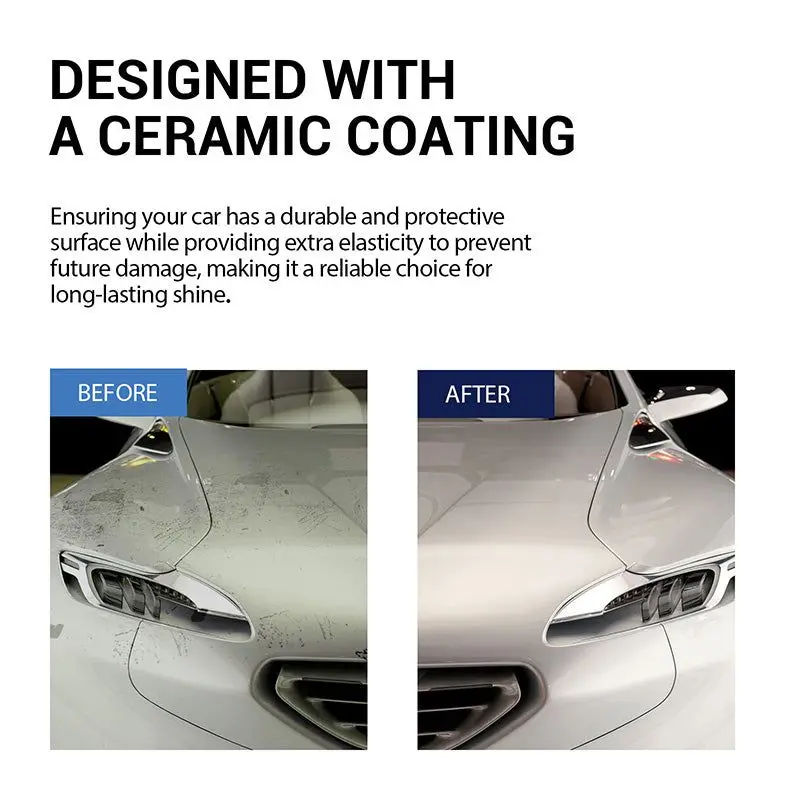 Car Polishing Wax Auto Paint Care Repair Scratch Detailing Coating Agent Glossy Car Cleaning Stains Coat for Automobile Car Wax