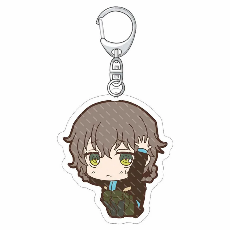 Acryl Steins Gate Okabe Fun Schlüsselanhänger Spielbezogene Produkte Schlüsselanhänger Schmuck Freunde Fans Geschenktüte Charms Souvenir Anhänger – Detail 7