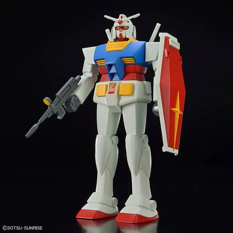 BANDAI 1/144 RX-78-2 Gundam Amuro Ray REVIVAL Remake modelo de ensamblaje Anime figuras de acción ensamblaje modelo de juguete