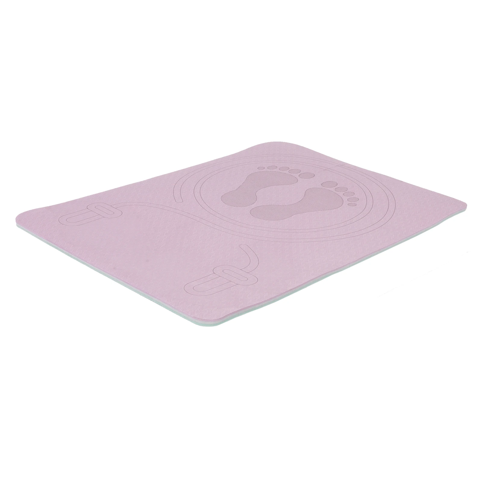 

1pc Jump TPE Exercise Mats Women Fitness Jump Rope Pad Floor Exercise Mats For Floor Protection Quiet Indoor Gym Accessories
