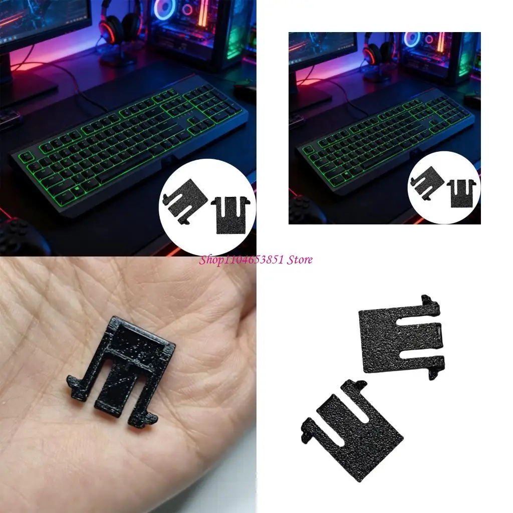 Compactly Keyboard Elevator Stands With Securedly Grip For BlackWidow X Smooth Typing Experience 