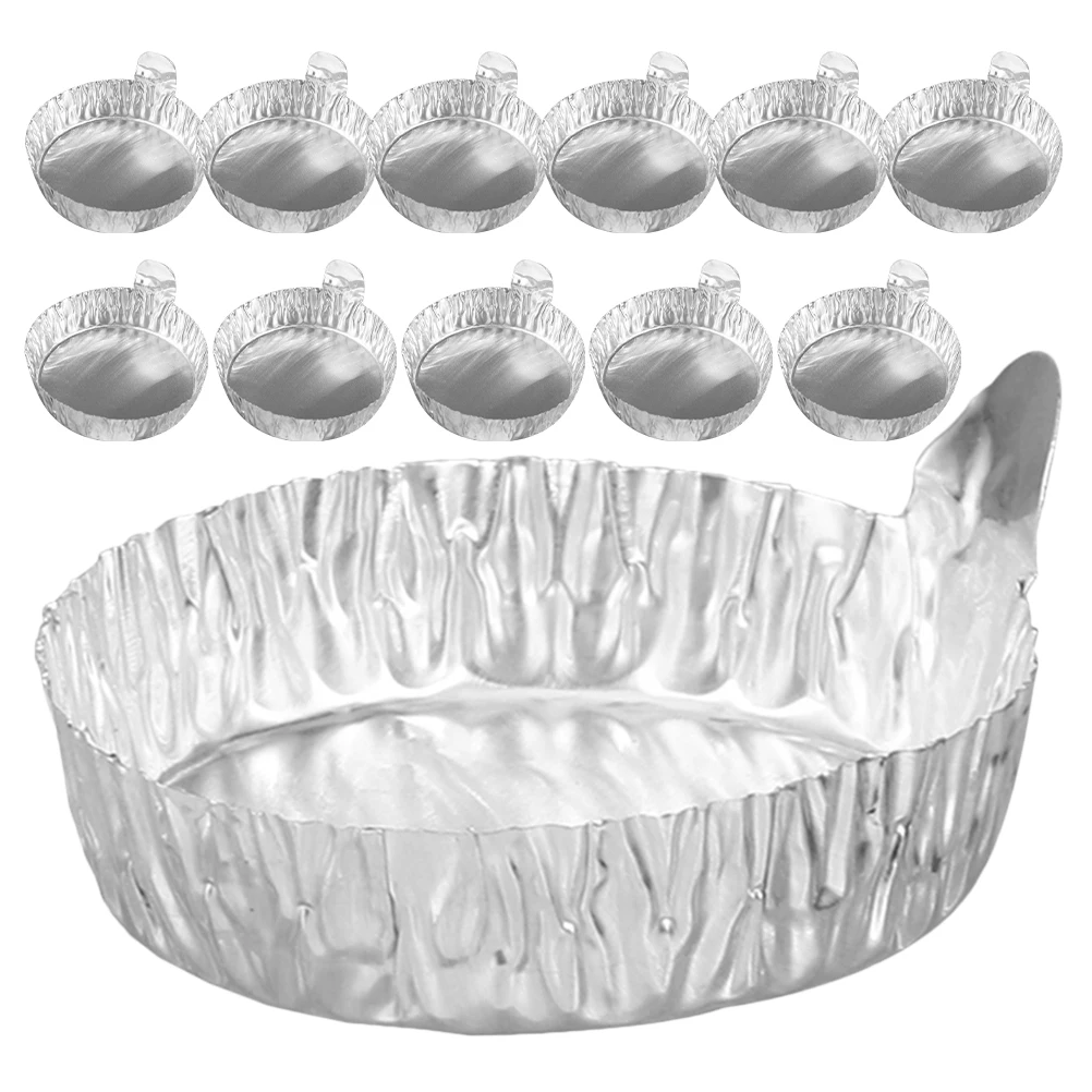 

20 Pcs Weighing Pan Aluminium Foil Plates Heavy Duty Aluminum Pans Balance Container Trays Ship Type