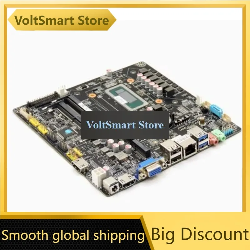 VoltSI5-12450h/13500h/9300h I7-12700h/13700h/13700h Mini-itx Motherboard Ipc Sbc Embedded Ultra-thin Mainboard With Com Lan Ddr4