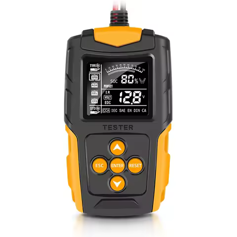 Car Lead Acid Battery Tester Gel AGM WET CA SLA Battery Analyzer Diagnostic Tool
