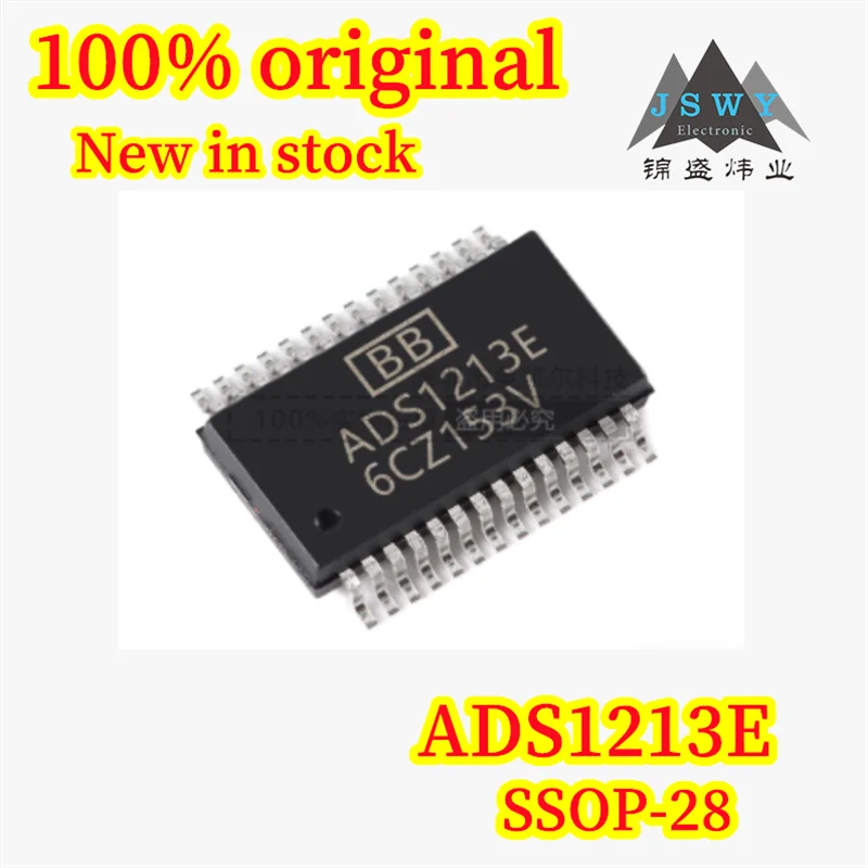 (5/20PCS) 100% Brand New ADS1213E ADS1213 SSOP28 22-bit Analog-to-Digital Converter In Stock