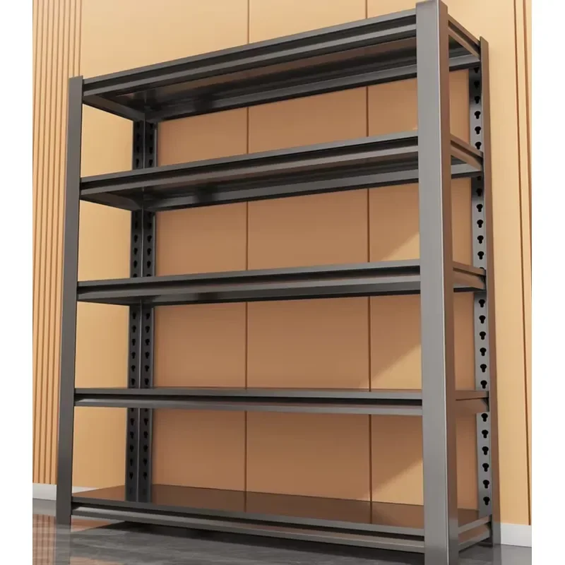 for Single Layer Adjustable Metal Storage Rack Waterproof Foldable Stackable for Doors Walls Modern Style Organize Sundries