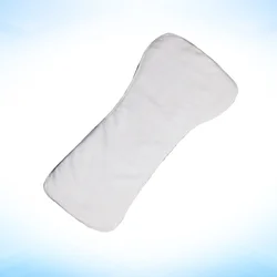 Incontinence Pad Adult Foldable Water Absorption Diaper Reusable Napkin for Adults The Old (White)