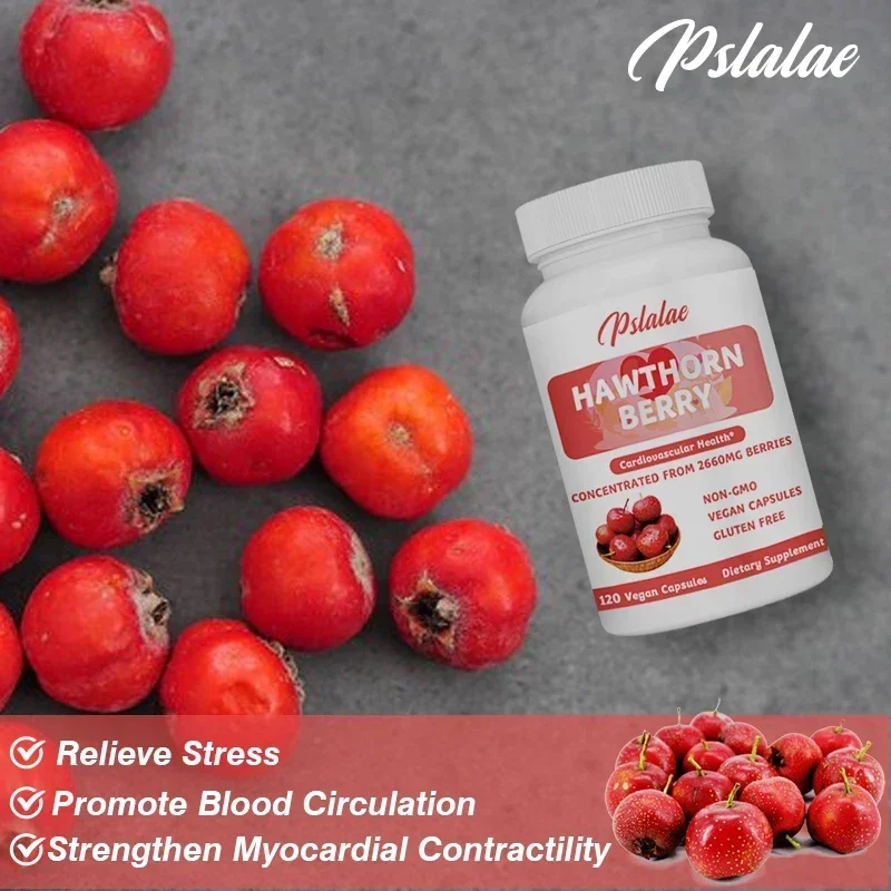 Natural Hawthorn Berry Supplement Boosts Immune System, Supports Digestion and Heart Health