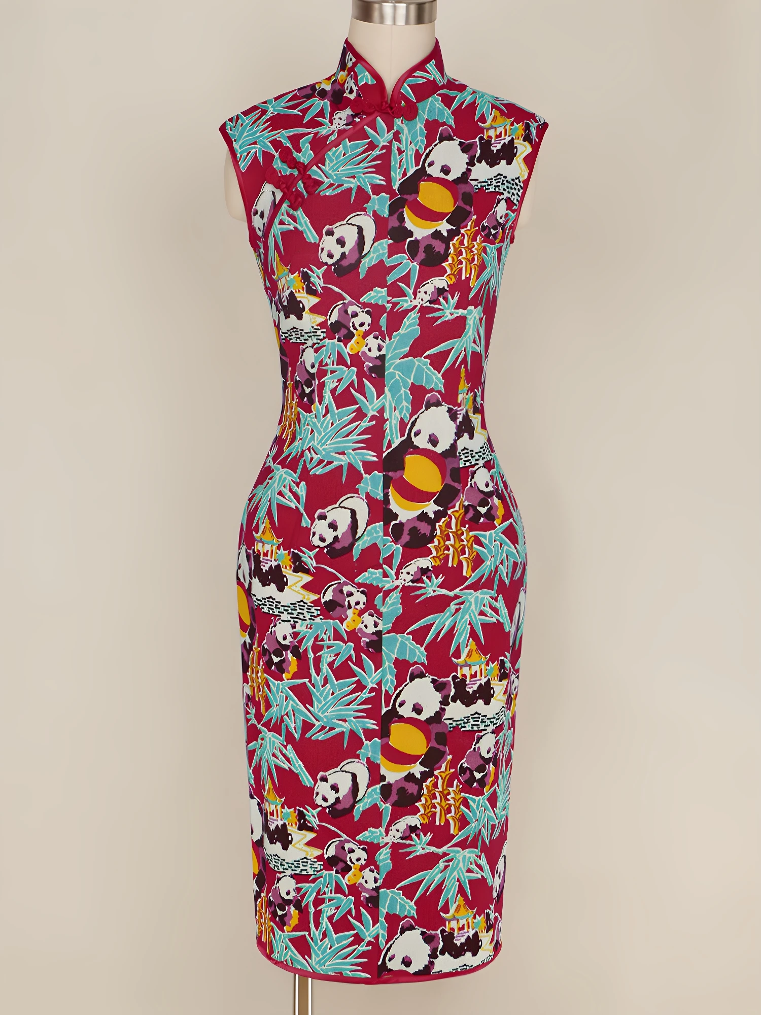 

Ele Young Sle Improved Version New Chinese Panda Hong Kong Sle Daily Slimming Dr Vintage Retro Wind