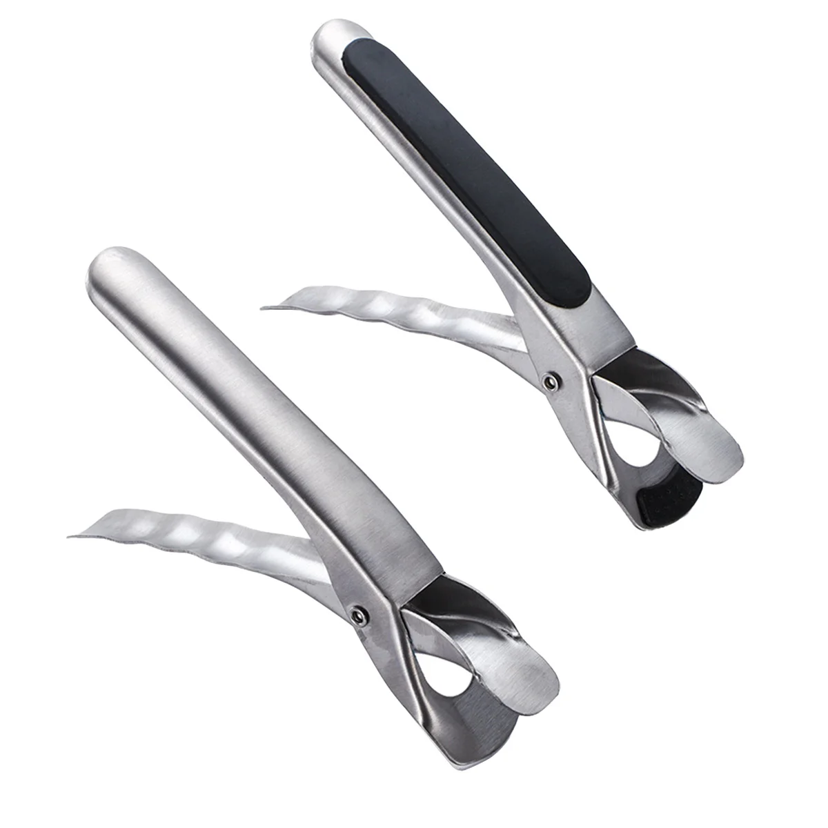 

2 Pcs Pancake Tray Lifter and Bowl Holder Thermal Hot Plate Gripper Clamp Kitchen Tong Electric Pizza Oven