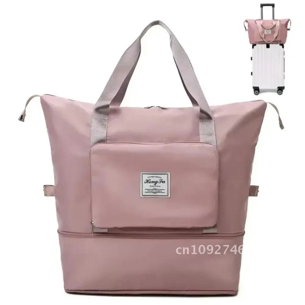 

2023 Large Capacity Waterproof Luggage Bag for Universal Dry Travel Wet Fitness Handbag Separation Folding Bag