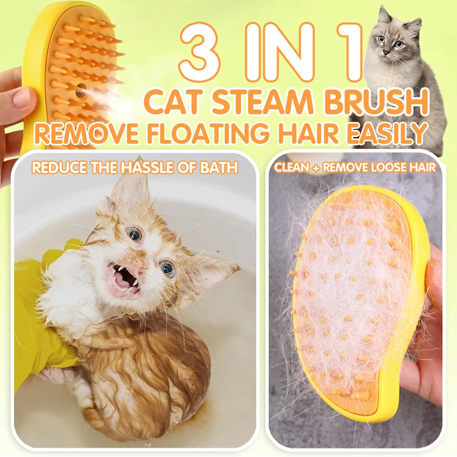 

Cat Comb Brush Massage Pet Grooming Hair Combs Steamy Cats Brushes Silicone Dog Massage Combs cepillo para perro Dog Supplies