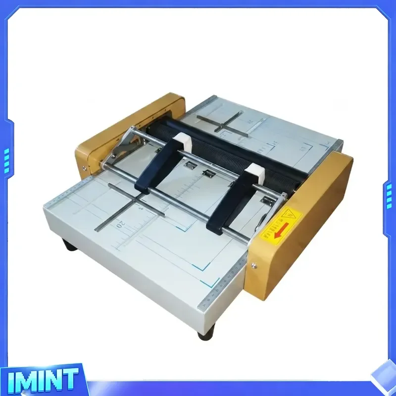 COLORDOWELL ZY-1B Manual Paper Book Stapling Wire Binding Machine Folding Booklet Maker A3 Size