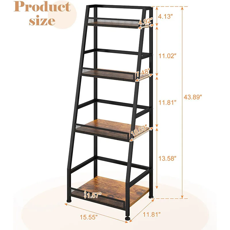 Spot four-layer trapezoidal wine rack is suitable for family , stepped wine multi-functional corner wine