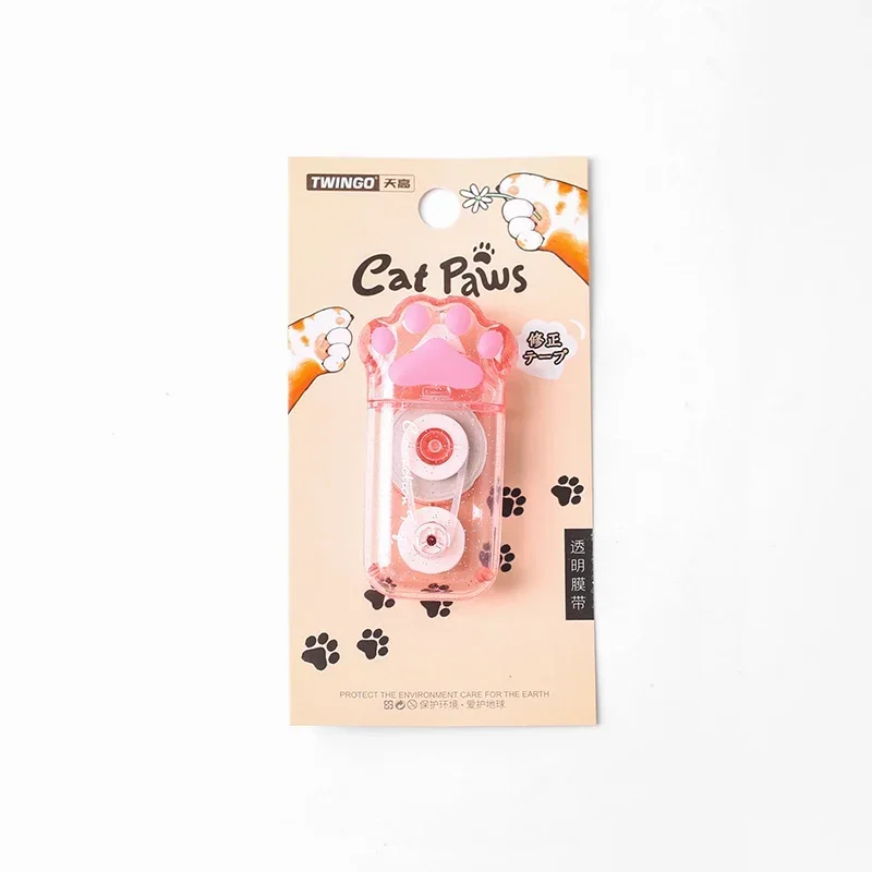 Kids School Office Supplies 5mm * 6m Gel Pen Cute Correction Tape Kawaii White Out Corrector Gift Stationery Student Prize