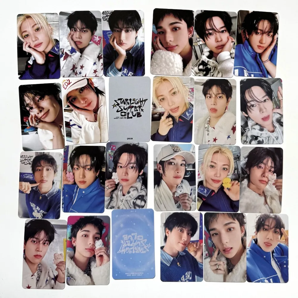 

8pce Hot selling SKZOO Little Card Album DOIT Card Stray Kids Collection Photos LOMO Card K-pop Idol