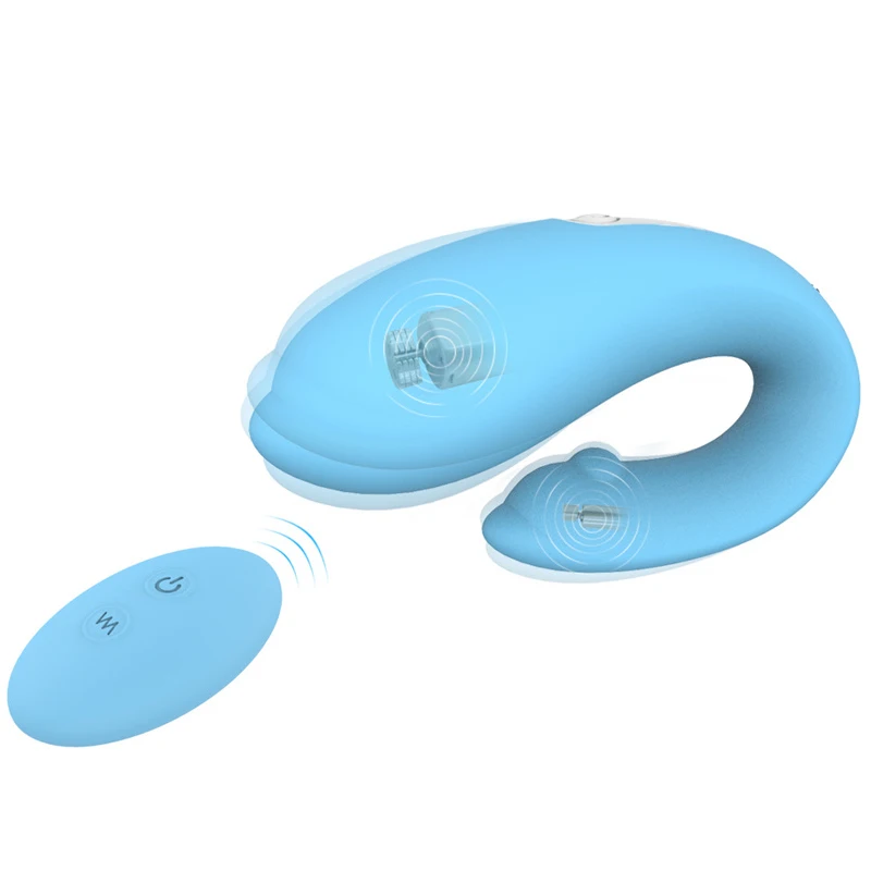 Blue Pink Dolphin Shape G-Spot Remote Control Vibrator Adult Sex Toys For Women Powerful Vibrating Clitoris Stimulator Panties