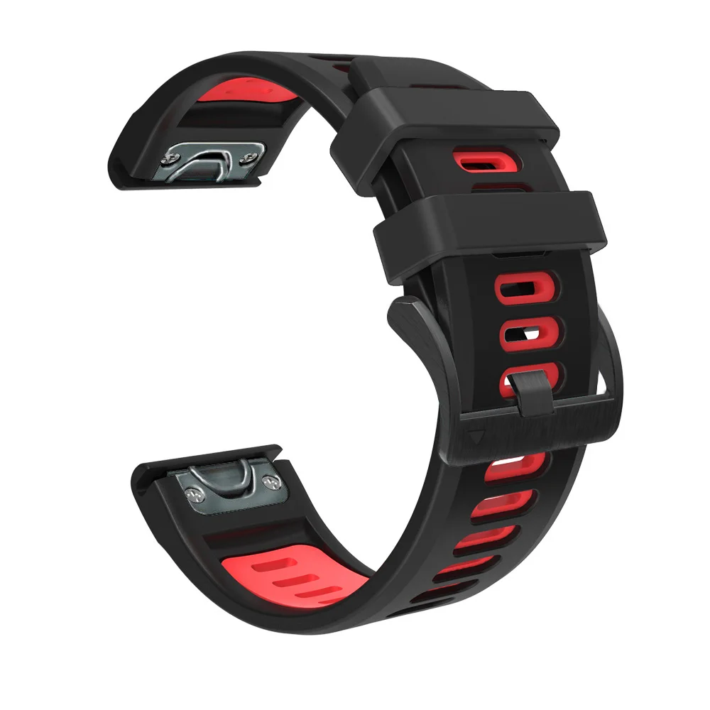 Cinturino 26 22mm per Garmin Fenix 5 6 5X Plus 6X Pro 3 HR Forerunner 935 945 cinturino in silicone Garmin Fenix 7 7X cinturino a sgancio rapido