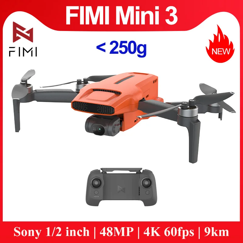 FIMI MINI 3 4K Super Night Video 3-axis Gimbal 249g Ultralight