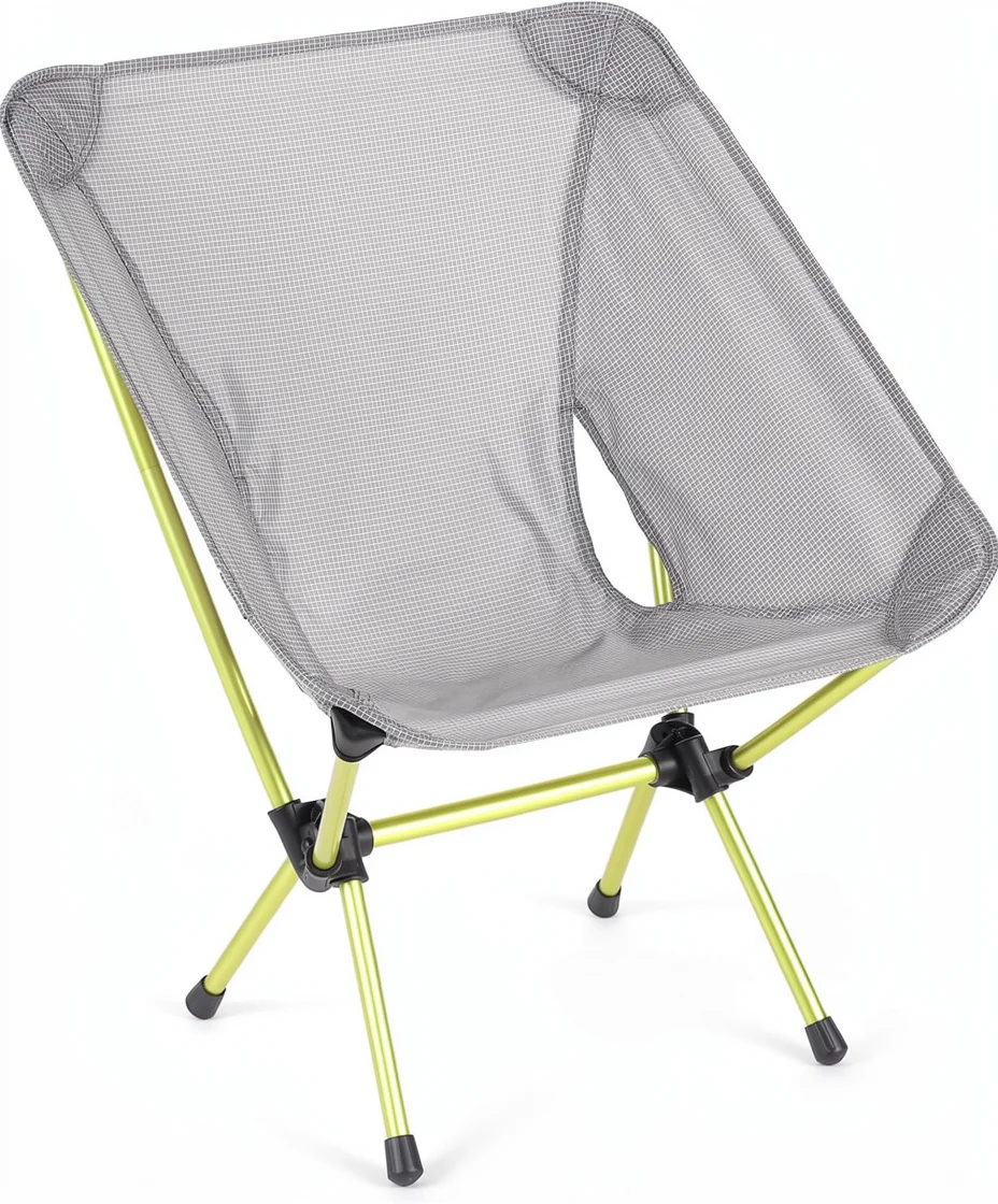 Folding Moon Chair Outdoor Camping Fishing Travel Gear-Portable Oxford Cloth & High Carbon Steel Outdoor Furniture