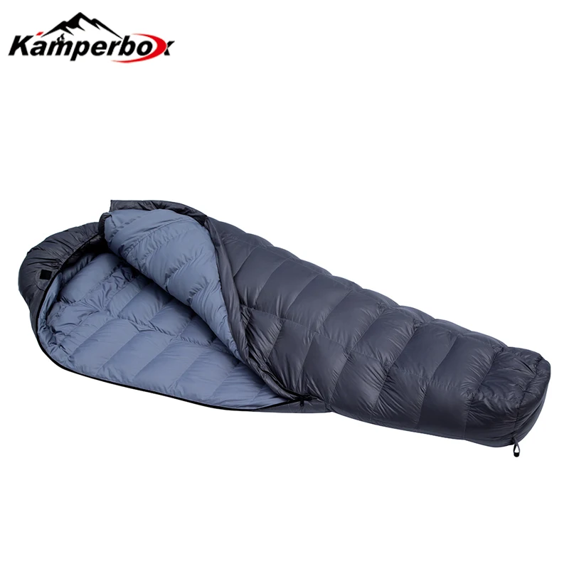 Kamperbox Śpiwór z gęsiego puchu Śpiwór zimowy Śpiwór zimowy z gęsiego puchu