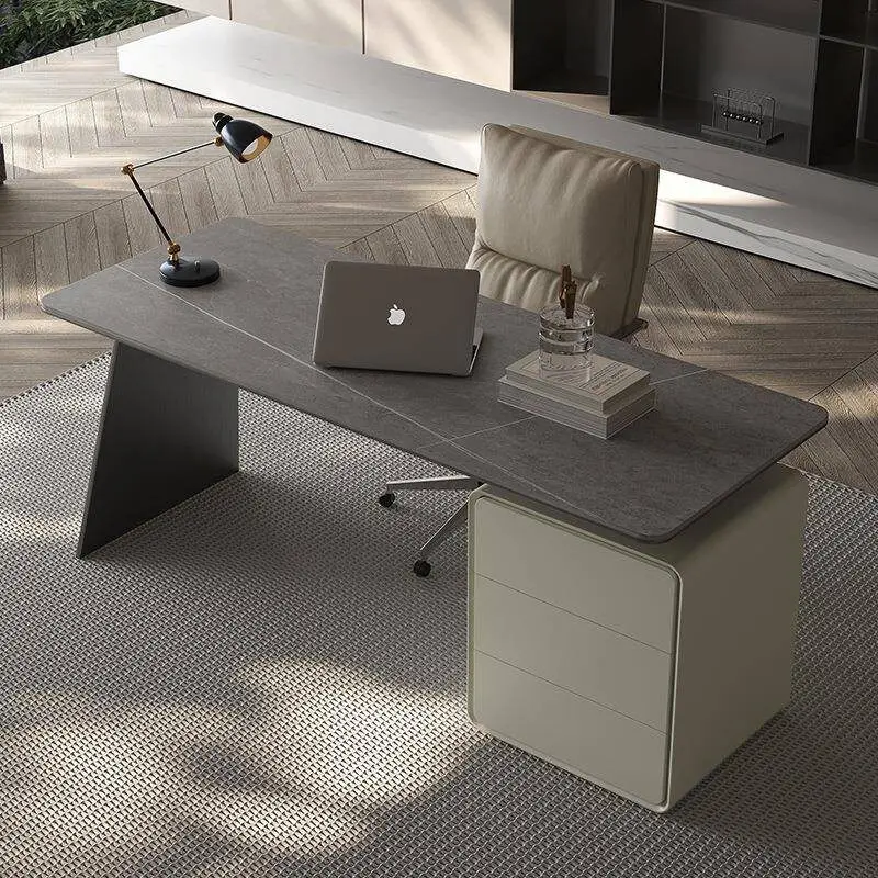 Drawer Luxury Office Desk Minimalist Space Saving Storage Office Desk Executive Multifunctional Tavolino Commercial Furniture