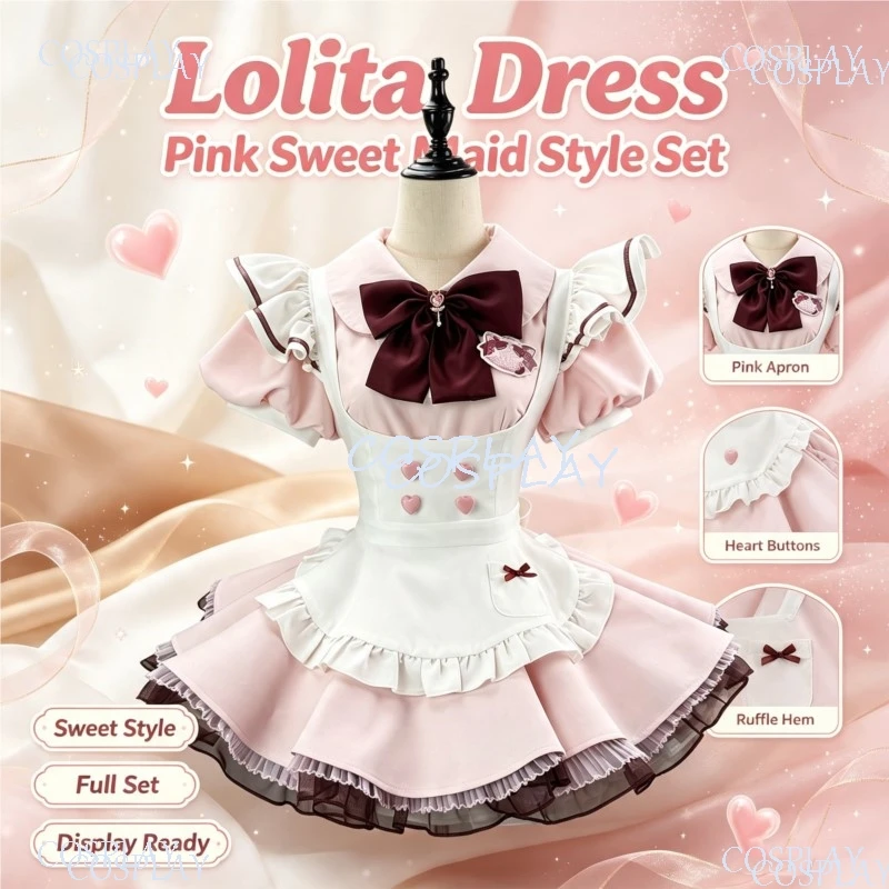 Thumbnail 3 - #4 Compare Maid Costume Dresses with Apron Sets Before You Buy