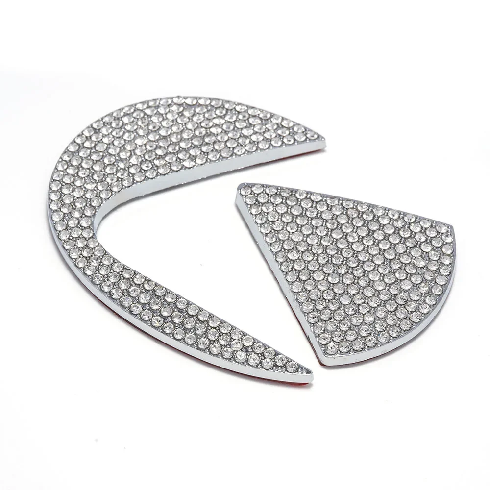 Bling Car Steering Wheel Diamond Emblem Decal Sticker for Lexus IS400 RX300 RX330 IS220D RX350 IS460 ES NX RX IS CT LX GS RC