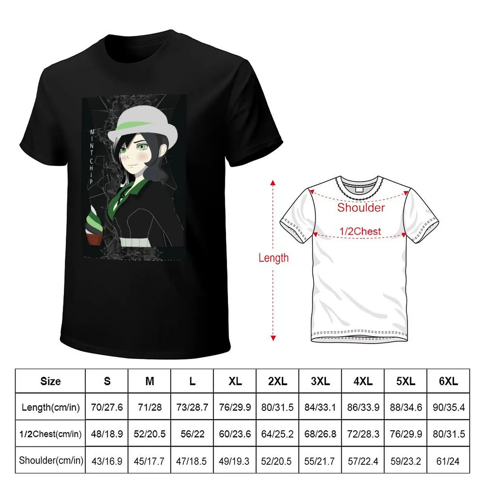 Mint Chip- The Many Flavorsof Neopolitan T-Shirt Mechanic Work Tee Shirt