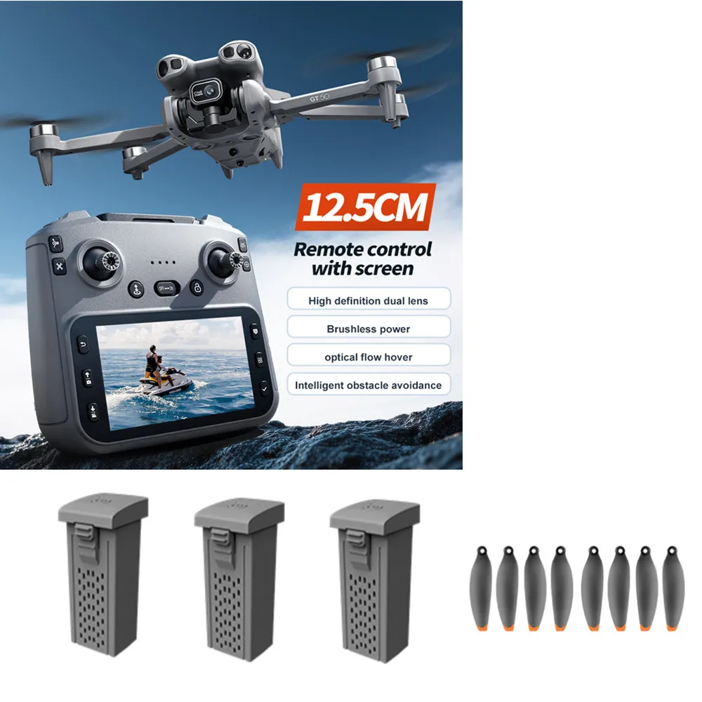 

GT50 Батарея для дрона 3,7 В 1300 мАч / GT50 Запчасти для дрона Пропеллер Кленовый лист GT50 Дрон Оригинальные аксессуары Батарея