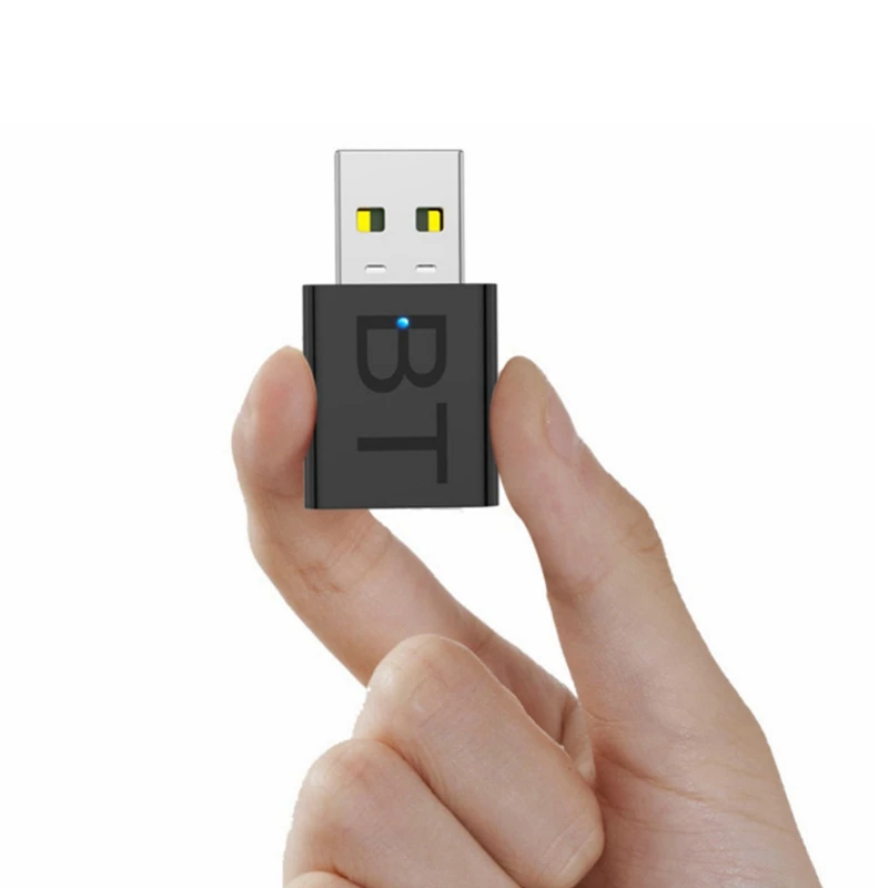 【Superdeals】3 قطع 2 في 1 USB بلوتوث 5.0 جهاز إرسال استقبال الصوت USB محول بلوتوث مع كابل صوت 3.5 مم التوصيل والتشغيل