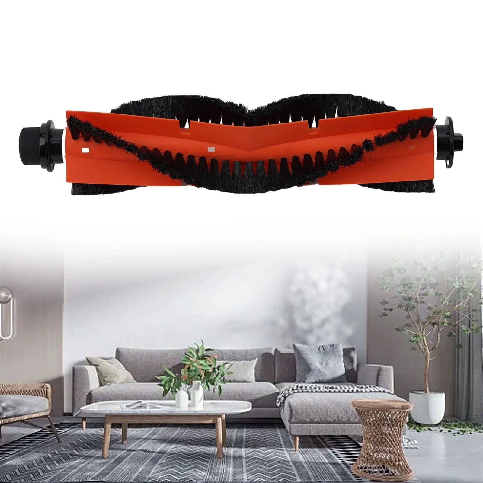 

Close To The Ground Cleaning Performance High Speed Rotation Roller Brush Central Brush Main Brush Pets Features Groove