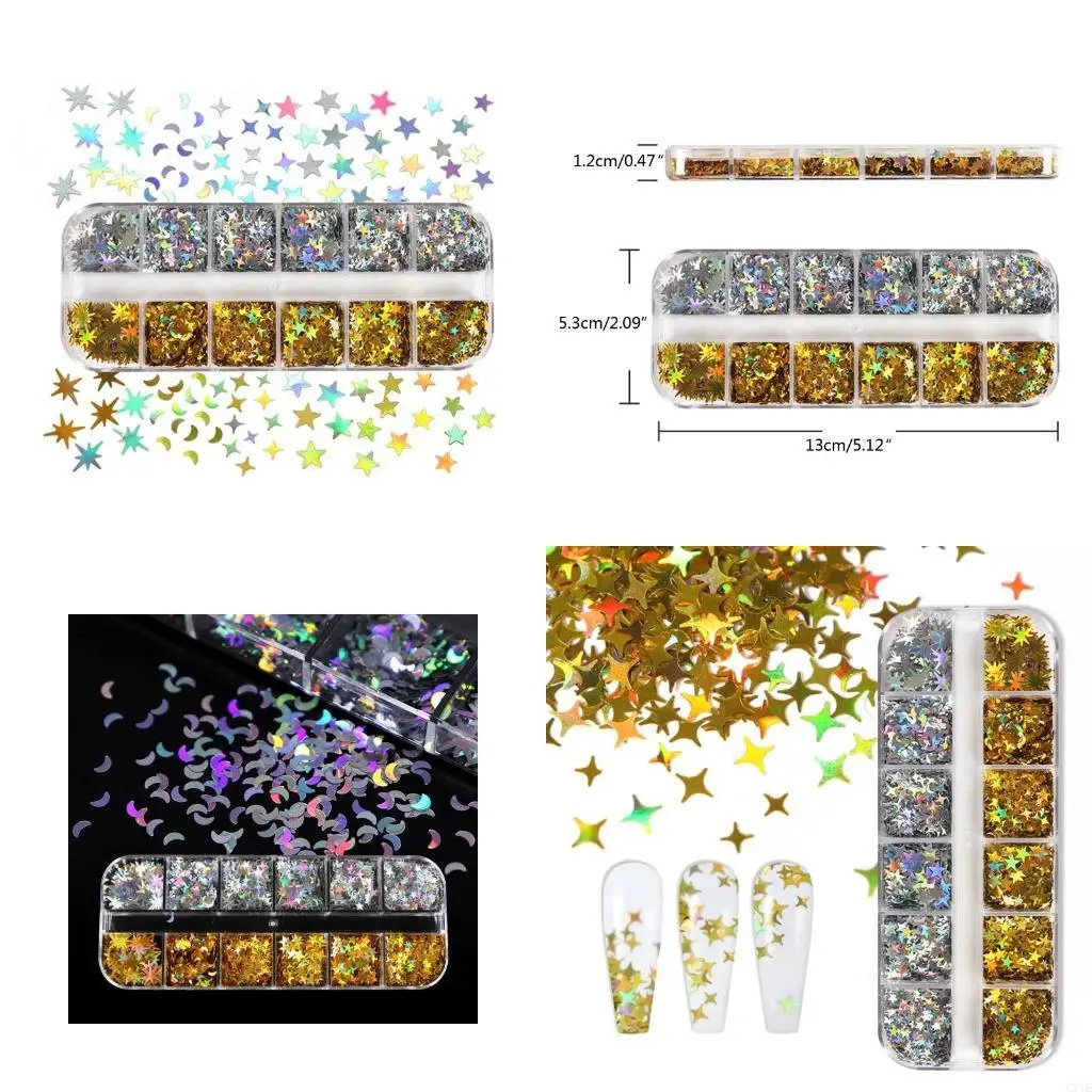 

Shiny Moon Glitter Resin Fillings Micro Flakes Sequins for DIY Epoxy Resin Molds