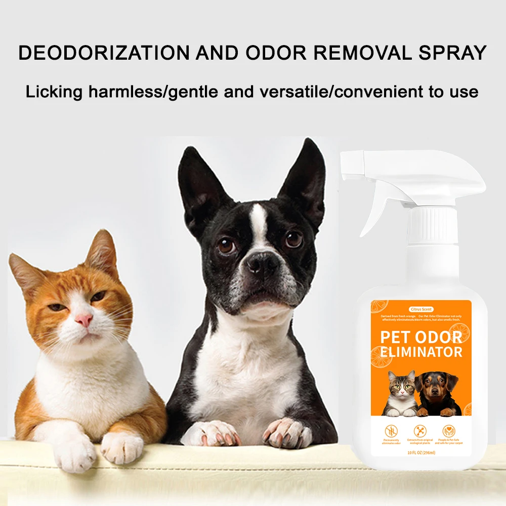 Pet deodorant,deodorizing and sterilizing dog and cat supplies,urine odor and odor removing pet disinfectant,household products