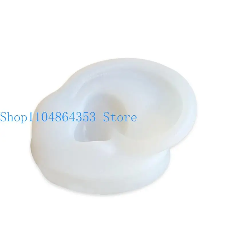 

652F Ear Model Puncture Perforation Practice Teaching Display Props Ear Studs Stand