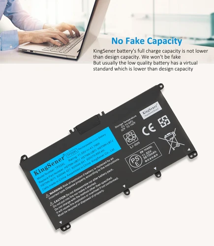Imagen 2 del producto KingSener TF03XL batería del ordenador portátil para HP Pavilion 14-BK 14-CE 15-CS 15-CC 15-CD 17-BY TPN-C136 TPN-I130 TPN-Q207 41.7WH