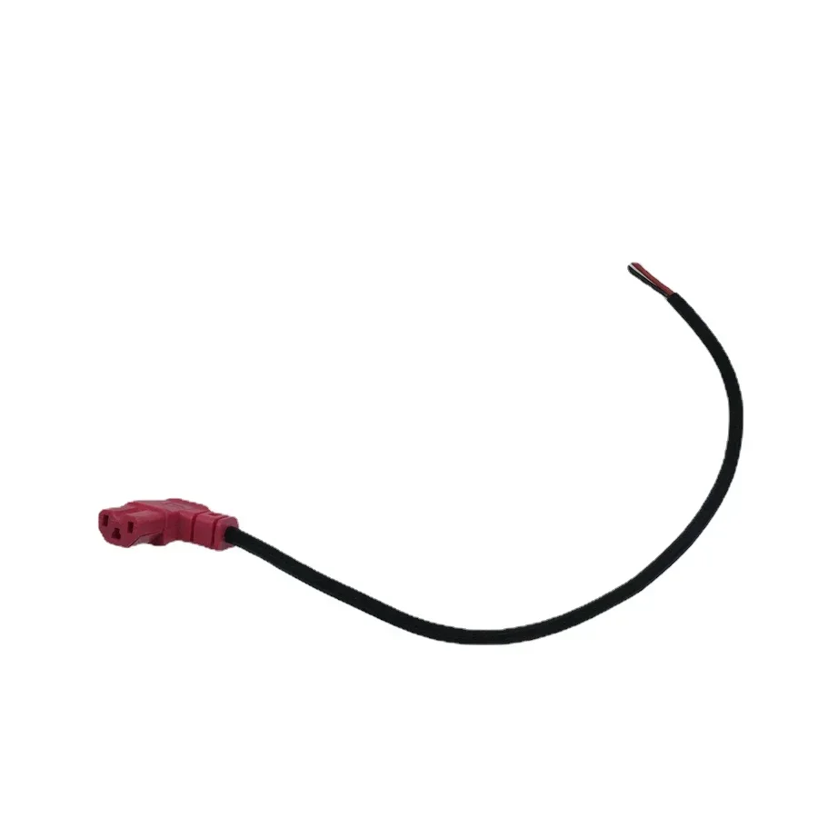 Electric Car Plug Socket Wire Line Elbow Male Car Battery Power Cord Copper Wire Bold Charging Cable Free Shipping